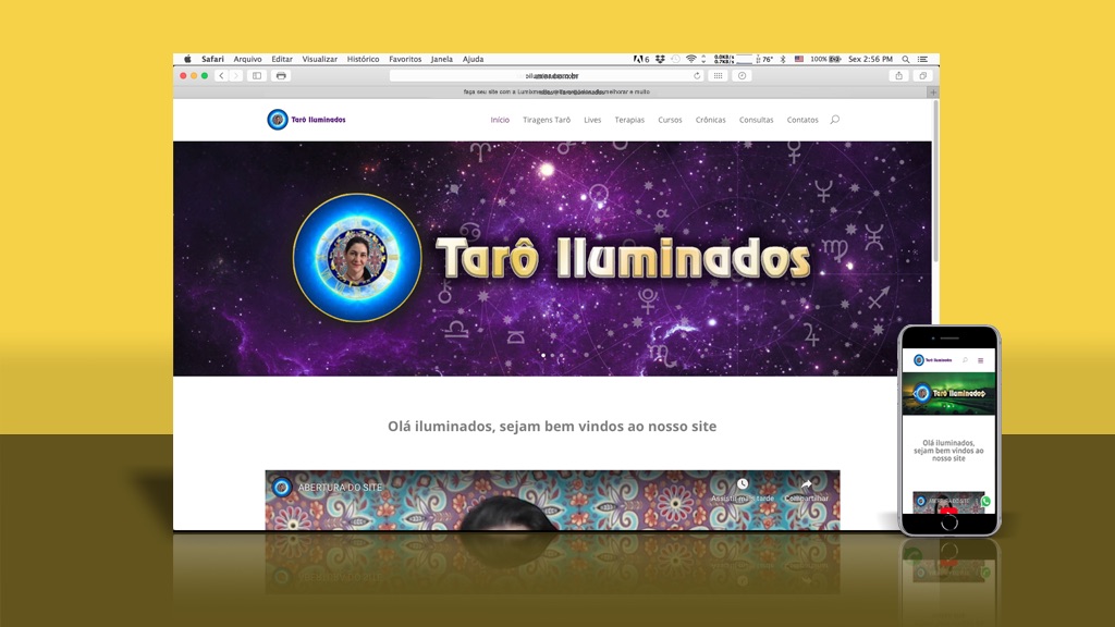 Website - Tarô Iluminados
