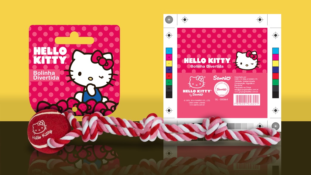 Solapa para Produtos Hello Kitty